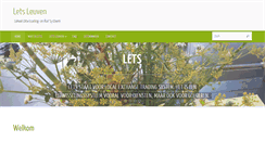 Desktop Screenshot of letsleuven.be
